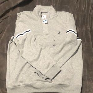 Brand new never worn !!!! Nautica grey sweater.